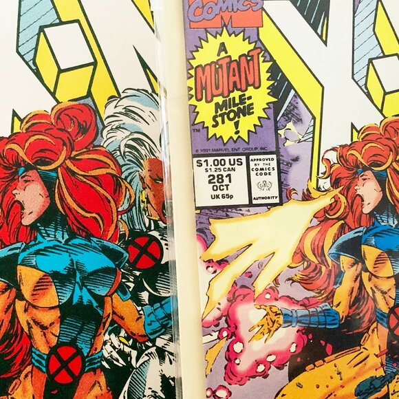 The Uncanny X-Men #281 (1991) WITH POSTER 13X19 - Picture 3 of 5